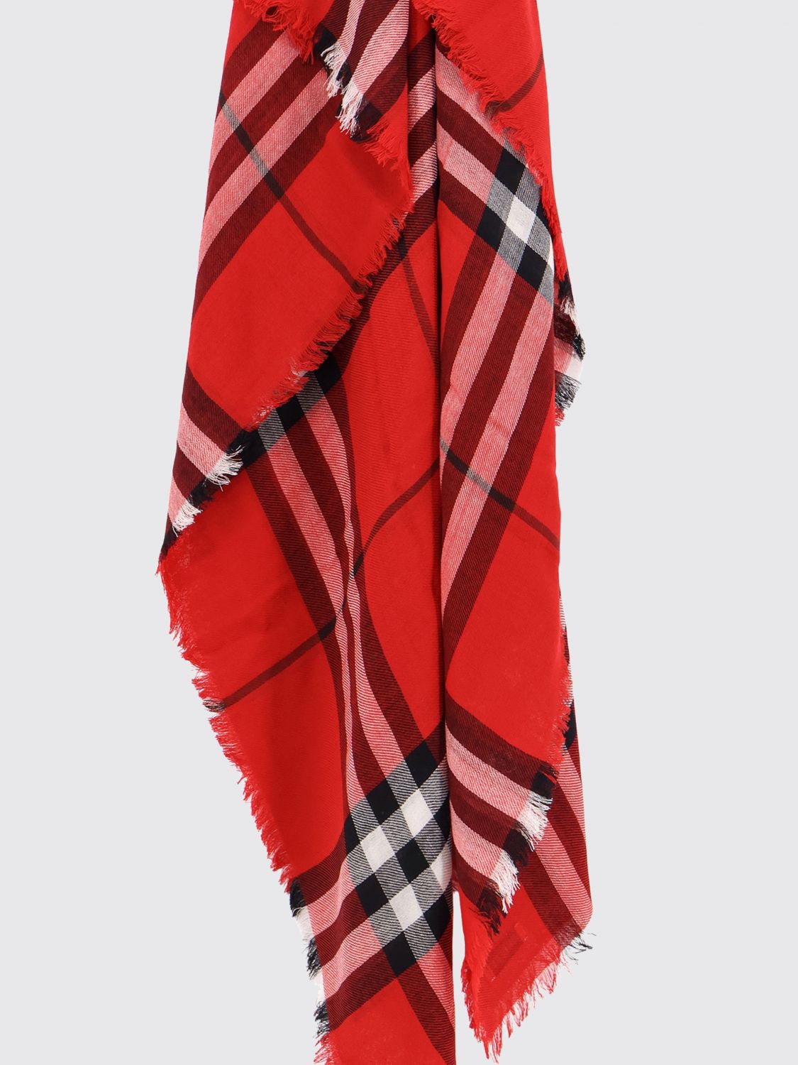 Burberry Scarf Woman Red