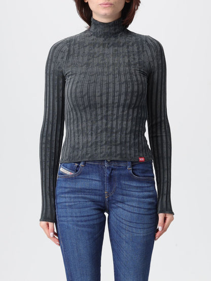 Diesel T Shirt Woman Grey