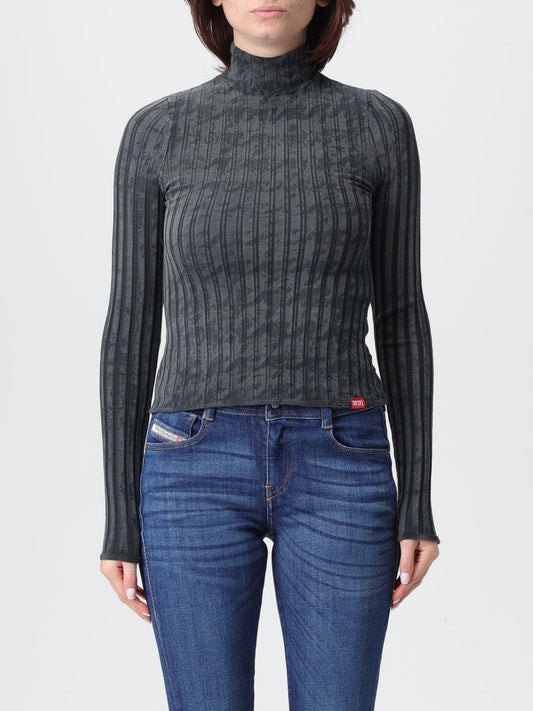Diesel T Shirt Woman Grey