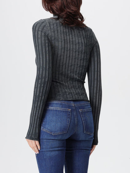 Diesel T Shirt Woman Grey
