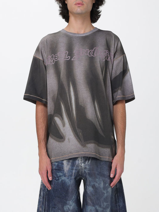 Diesel T Shirt Men Grey