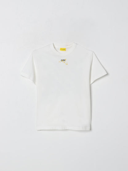 Off White Kids T Shirt Kids White