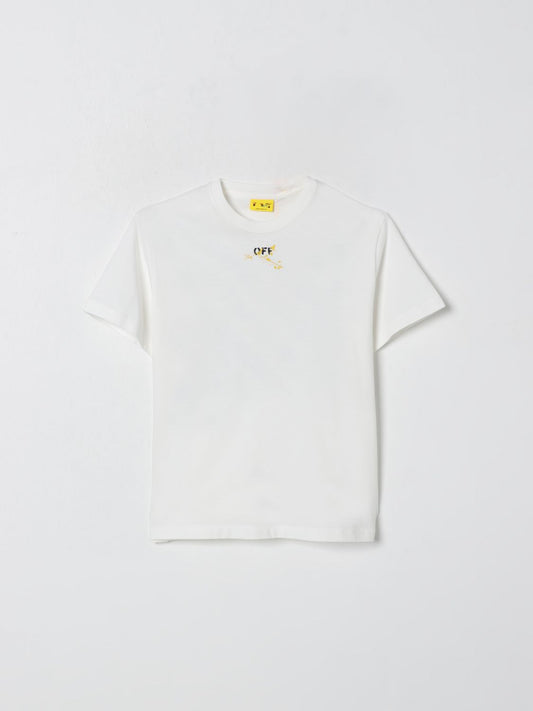 Off White Kids T Shirt Kids White