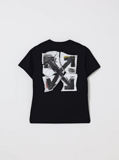 Off White Kids T Shirt Kids Black