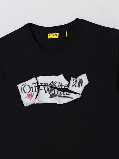 Off White Kids T Shirt Kids Black