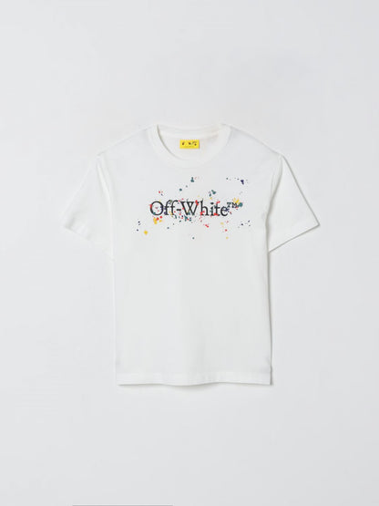 Off White Kids T Shirt Kids White
