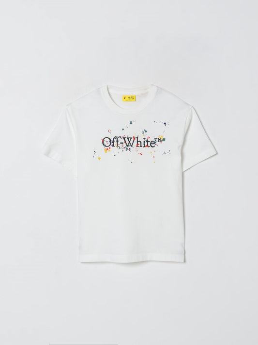 Off White Kids T Shirt Kids White