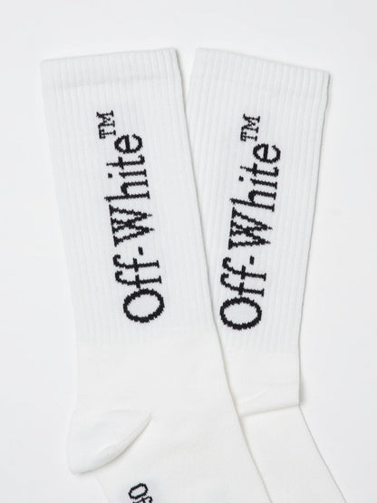 Off White Kids Socks Kids White