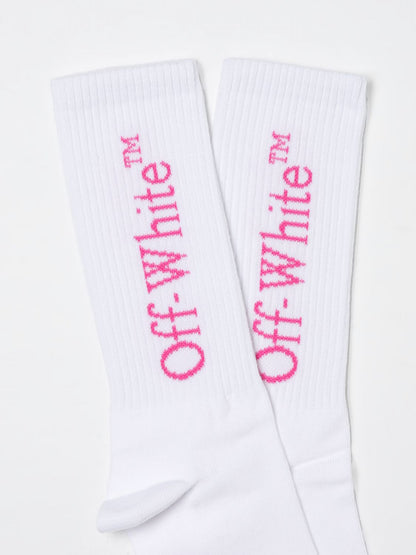 Off White Kids Socks Kids White