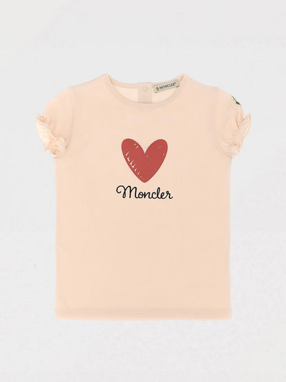 Moncler T Shirt Kids Pink