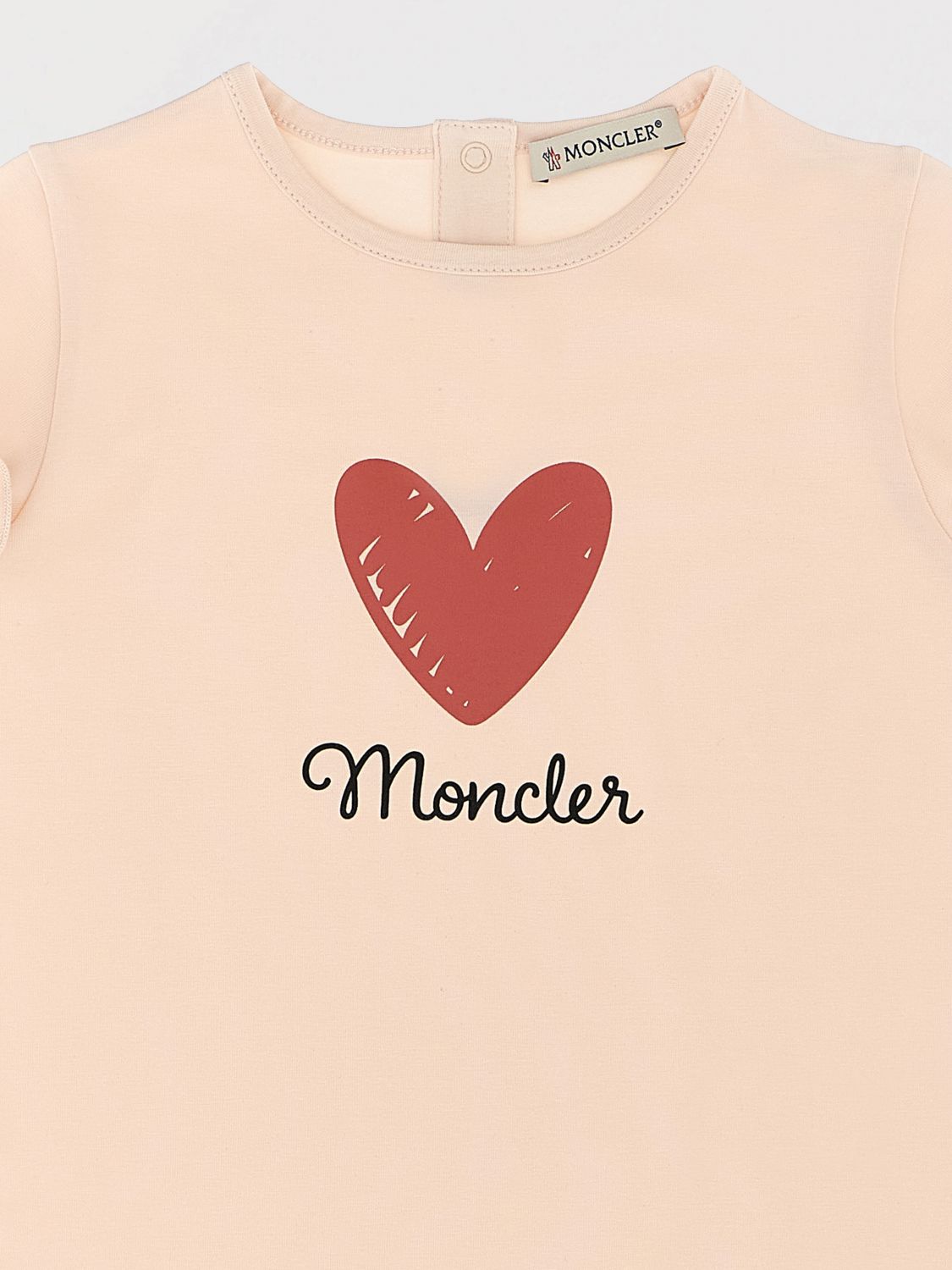 Moncler T Shirt Kids Pink