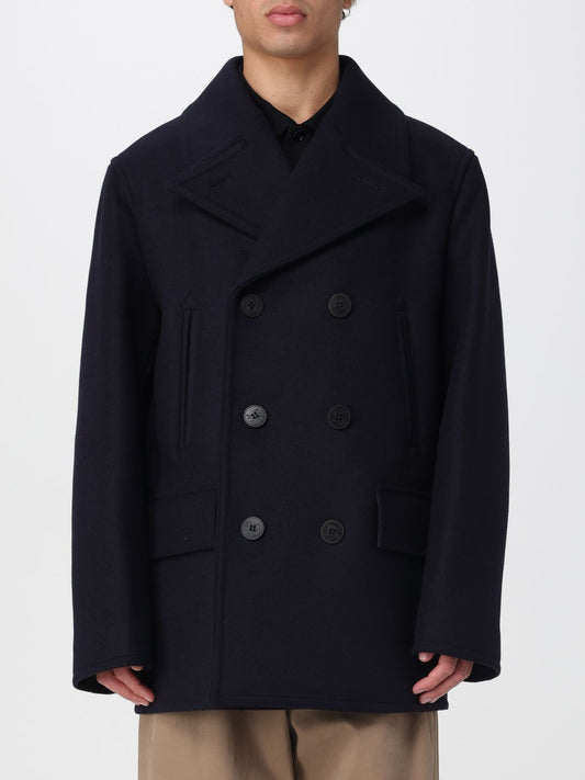 Burberry Coat Men Blue