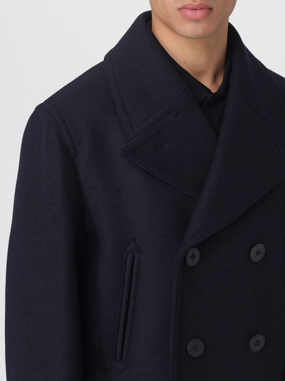 Burberry Coat Men Blue