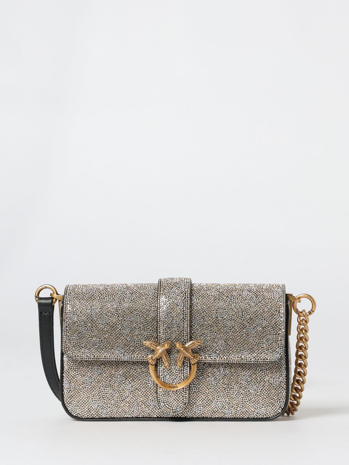 Pinko Shoulder Bag Woman Gold