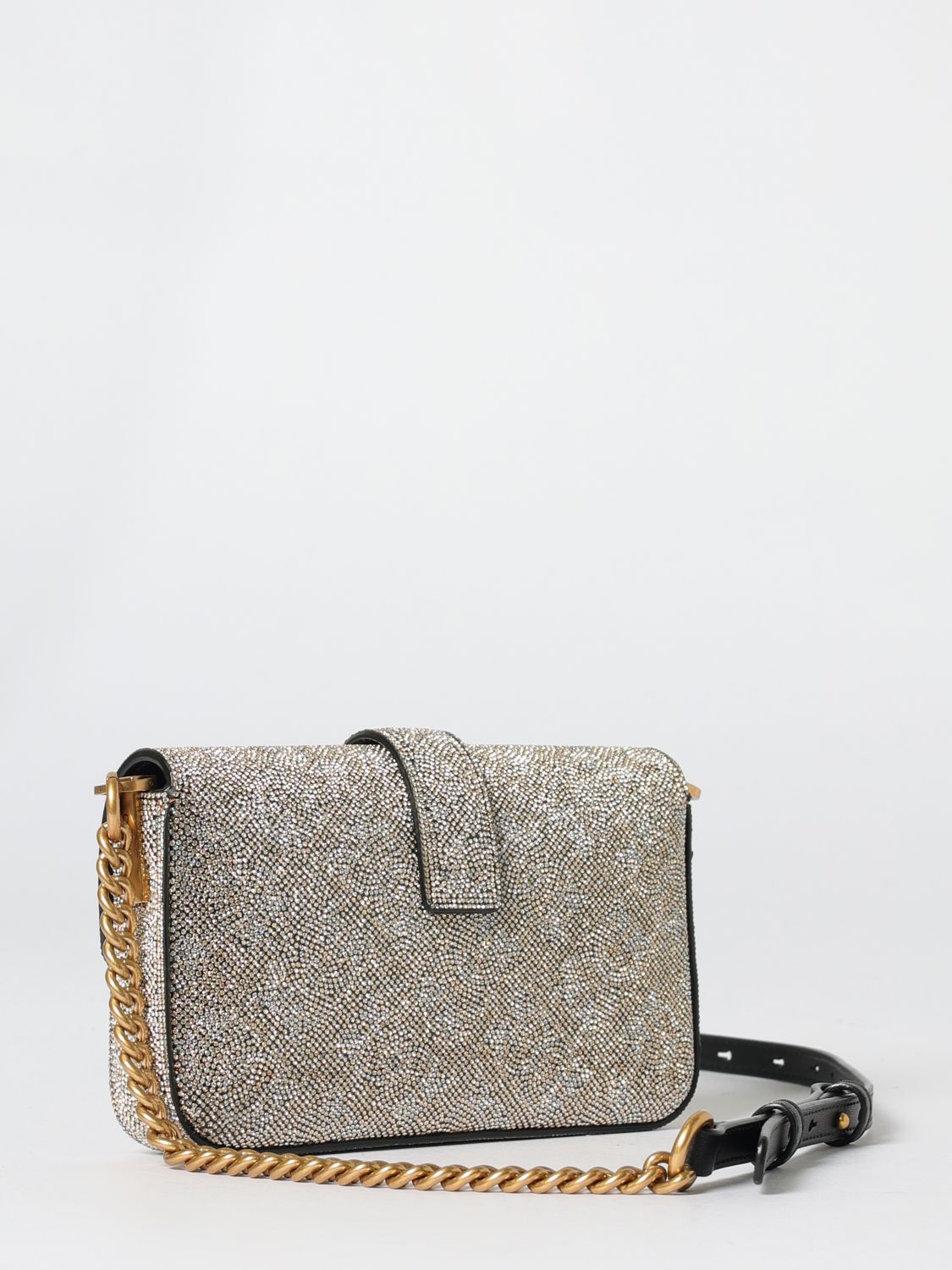 Pinko Shoulder Bag Woman Gold