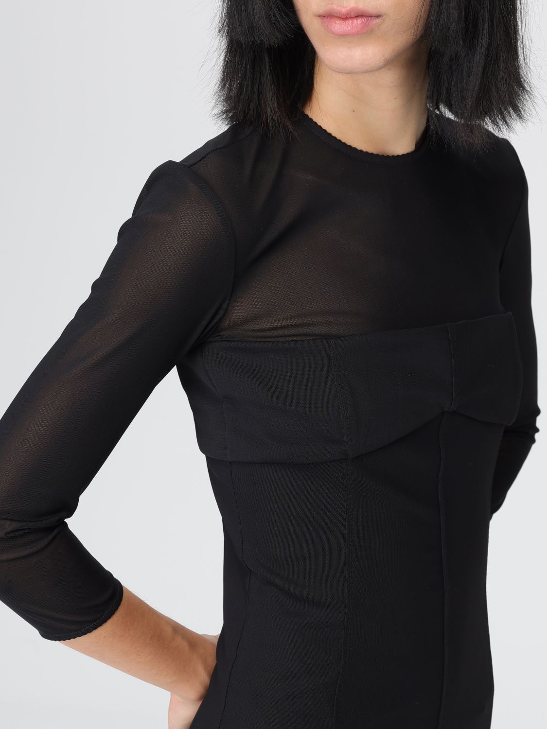 Pinko Dress Woman Black