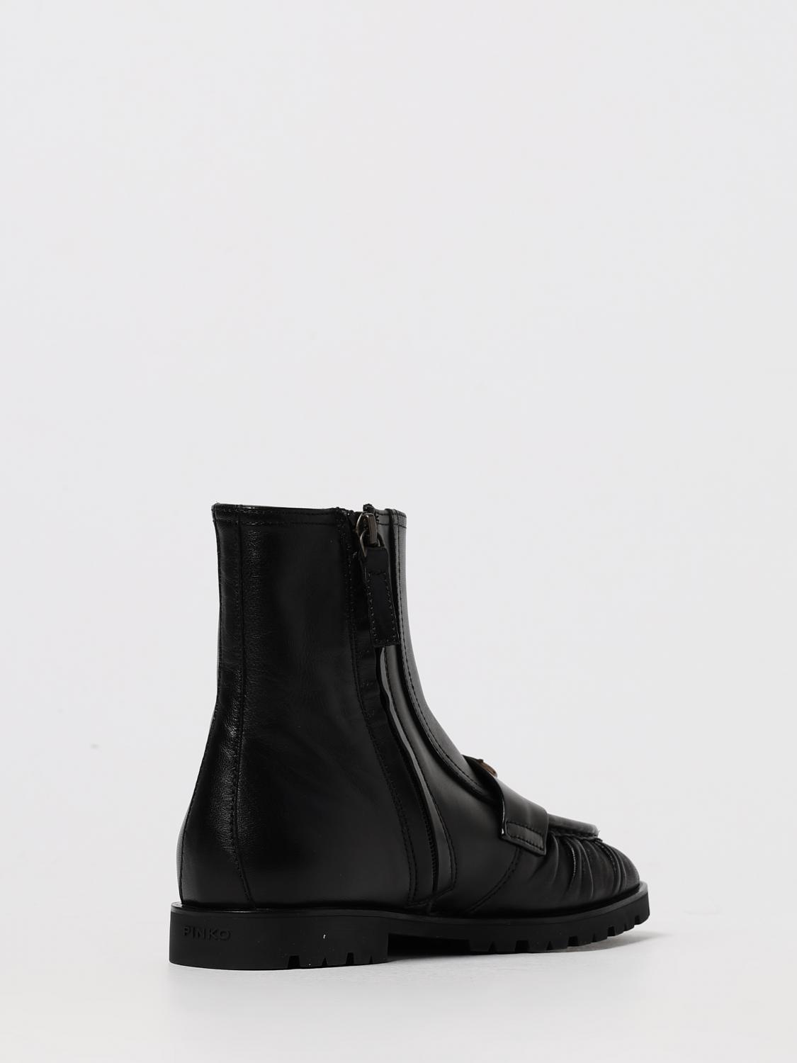 Pinko Boots Woman Black