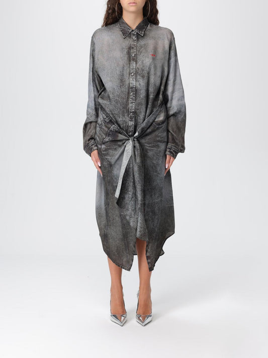 Diesel Dress Woman Black