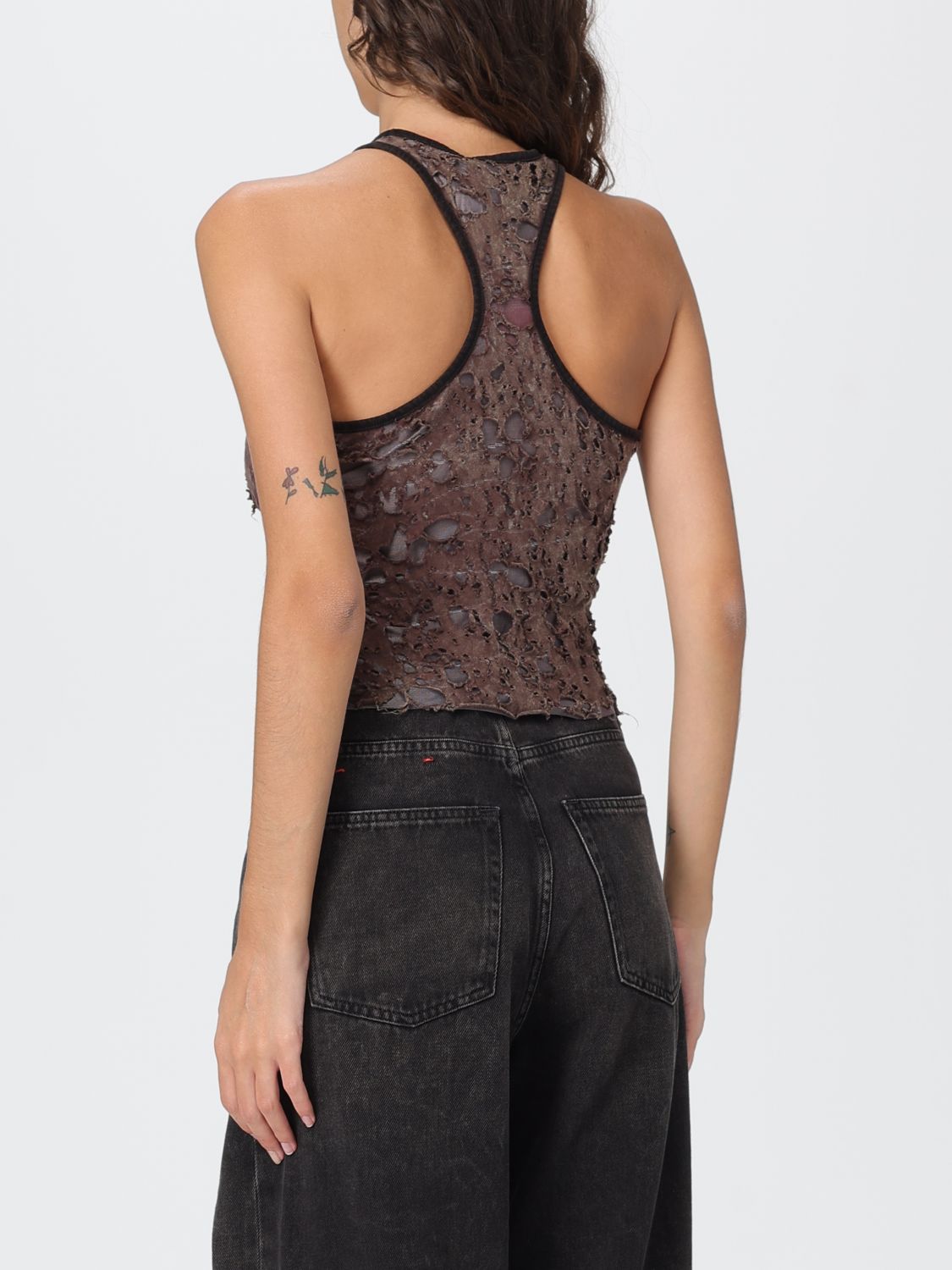 Diesel Top Woman Brown