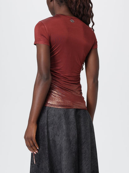 Diesel T Shirt Woman Brown