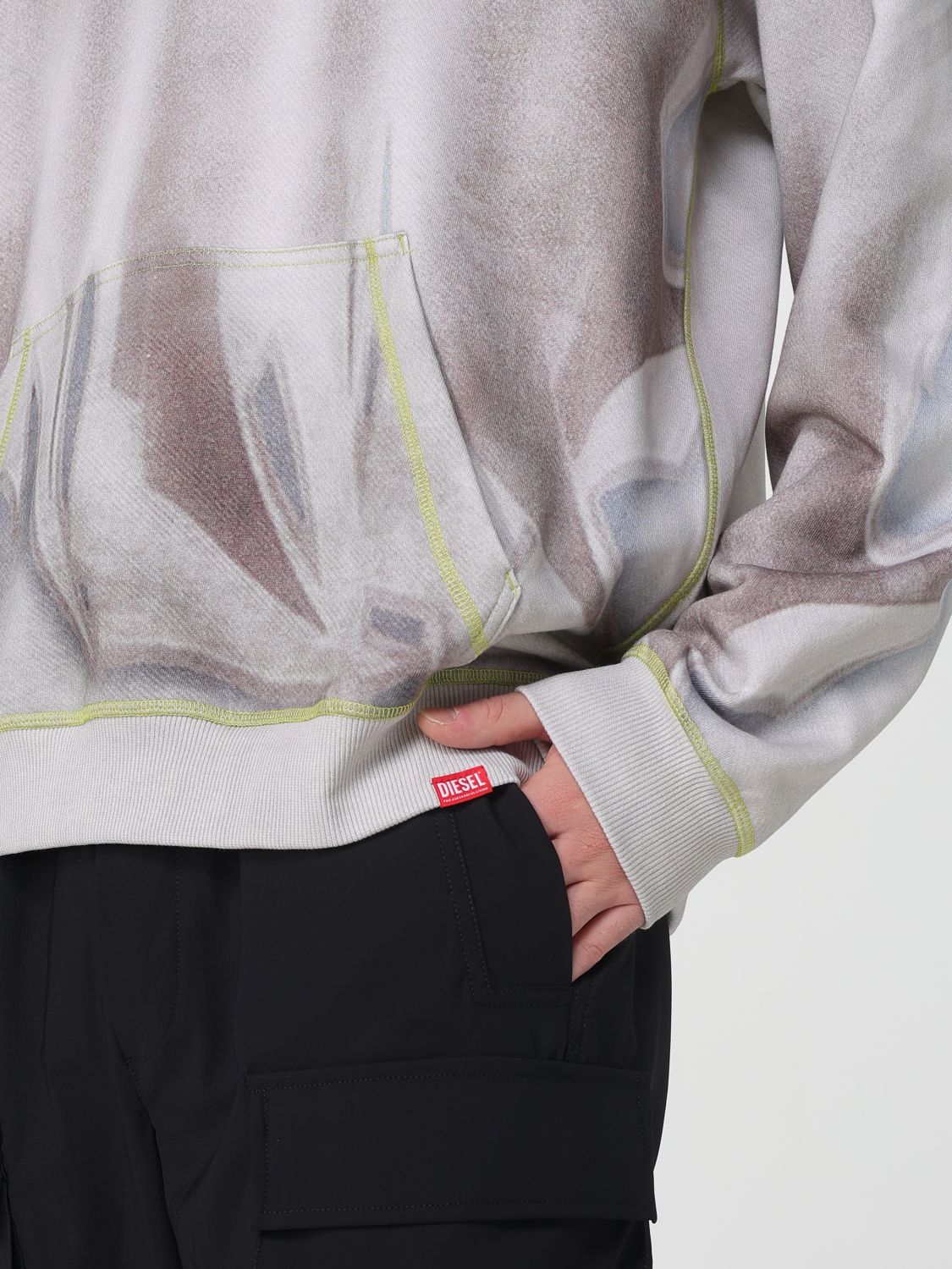 Diesel Sweatshirt Men Grey