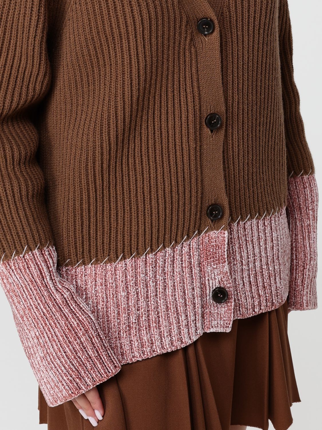 Marni Cardigan Woman Brown