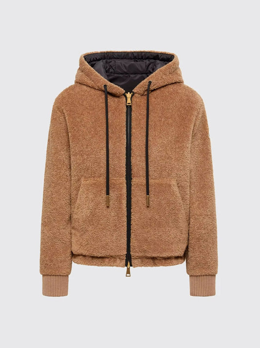 Moncler Sweatshirt Woman Camel