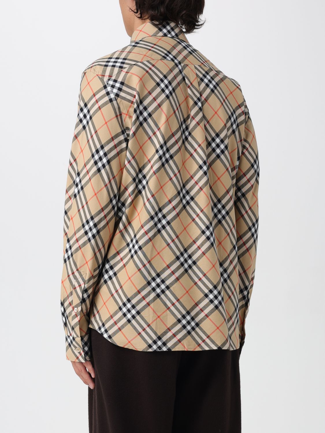 Burberry Shirt Men Beige