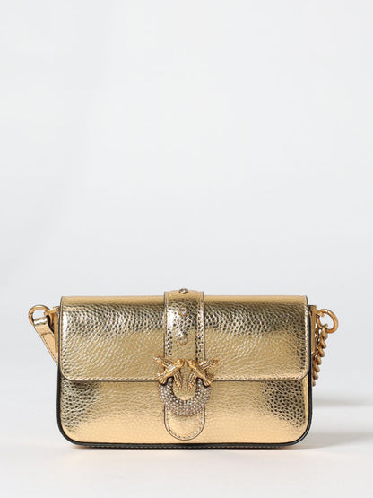 Pinko Shoulder Bag Woman Gold