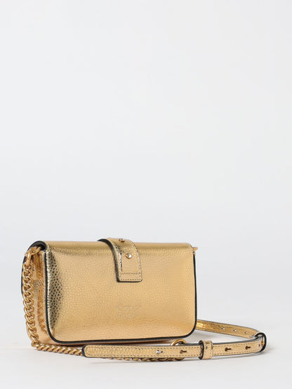 Pinko Shoulder Bag Woman Gold