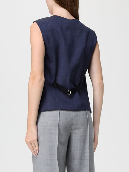 Pinko Waistcoat Woman Blue