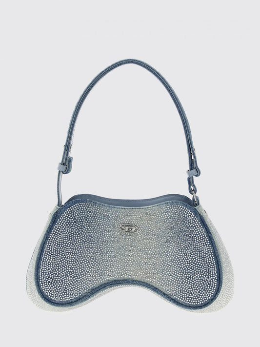 Diesel Shoulder Bag Woman Blue