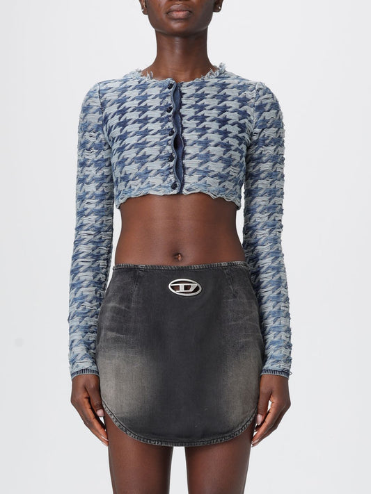 Diesel Cardigan Woman Blue