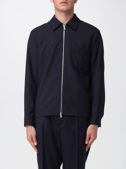 Boss Coat Men Blue
