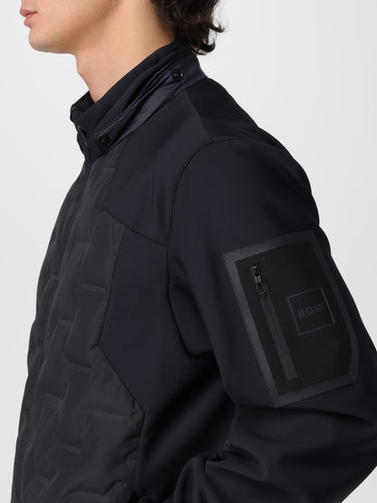 Boss Coat Men Black