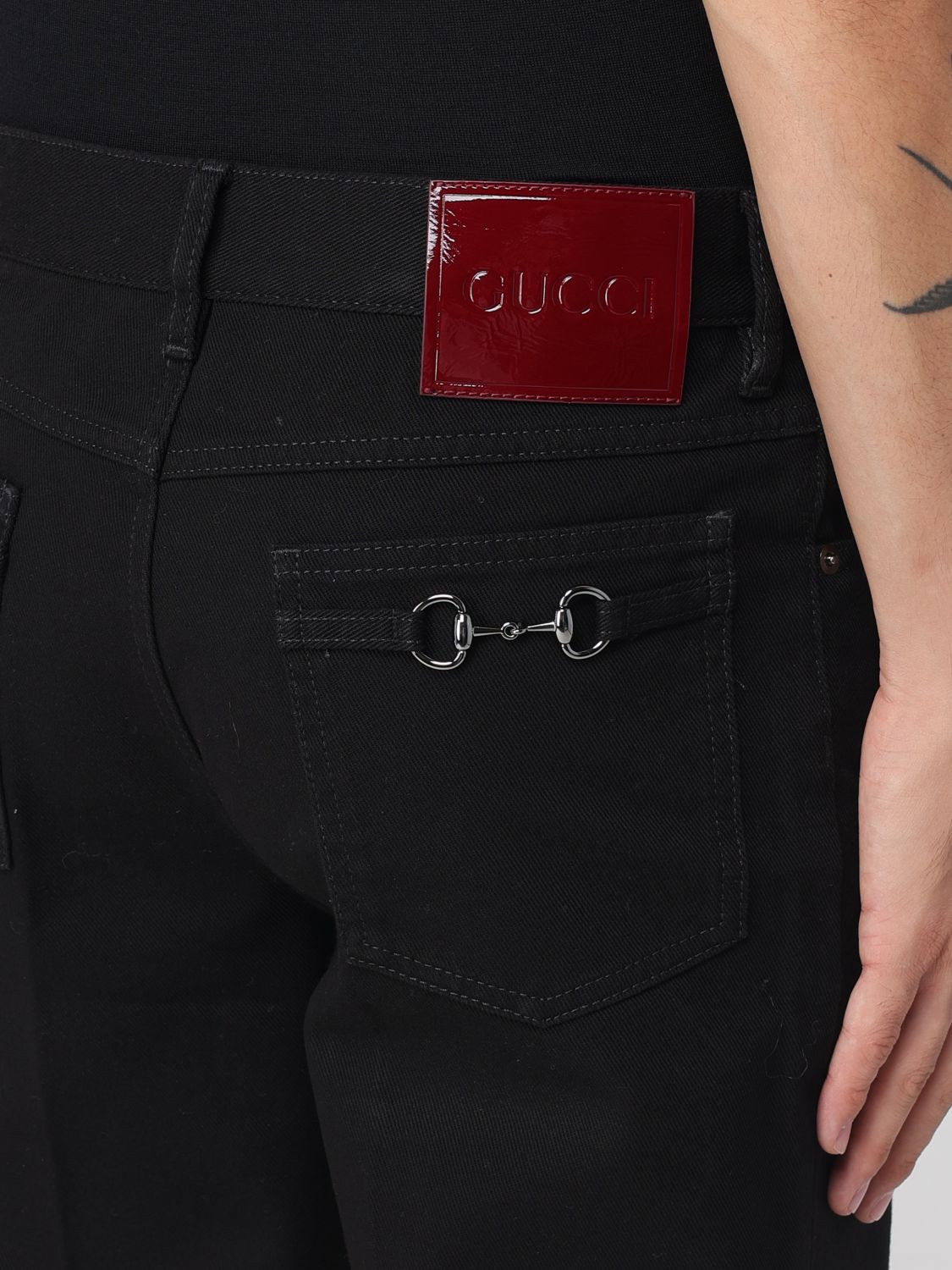 Gucci Jeans Men Black