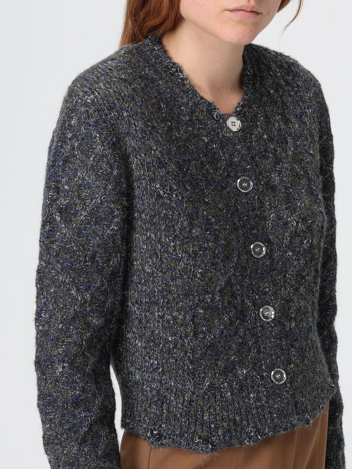 Pinko Cardigan Woman Grey