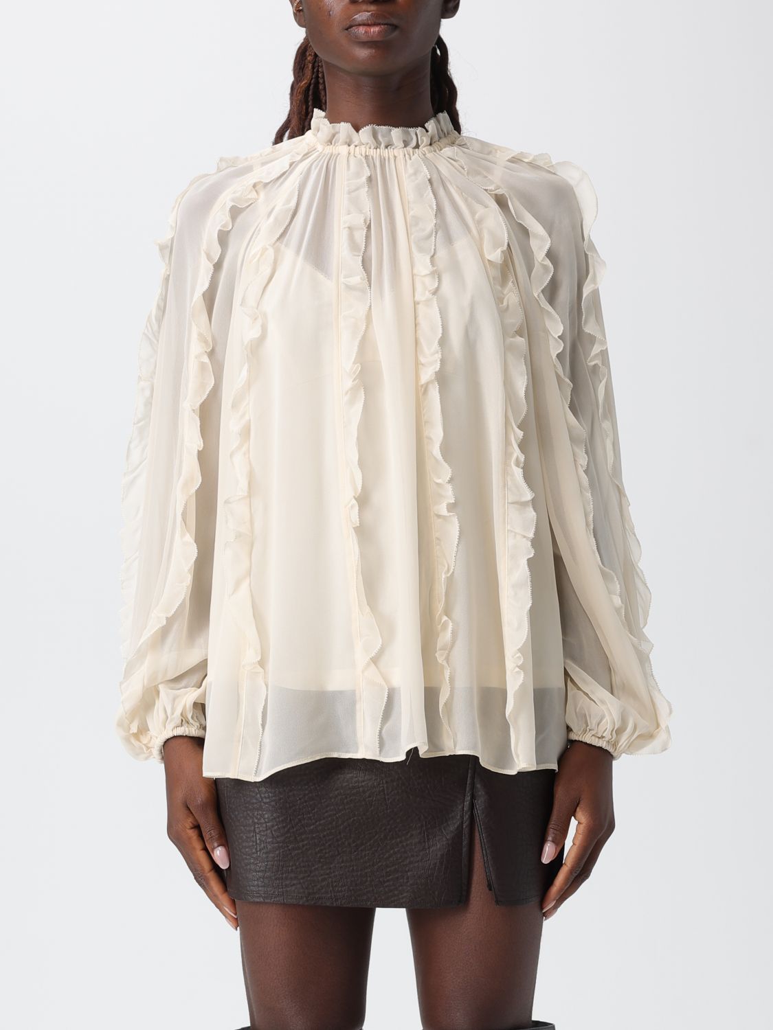 Zimmermann Top Woman Beige