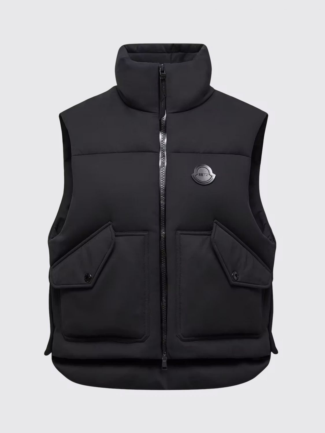 Moncler Waistcoat Woman Black