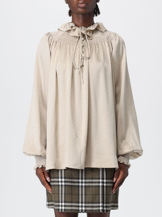 Burberry Top Woman Beige