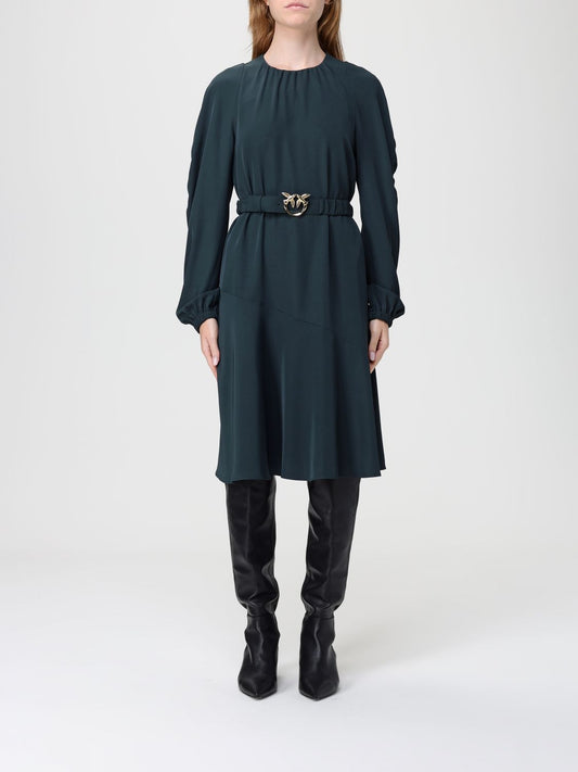 Pinko Dress Woman Green
