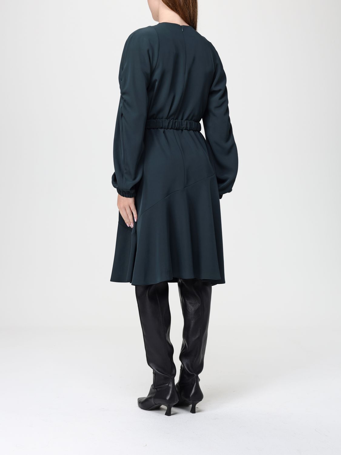 Pinko Dress Woman Green