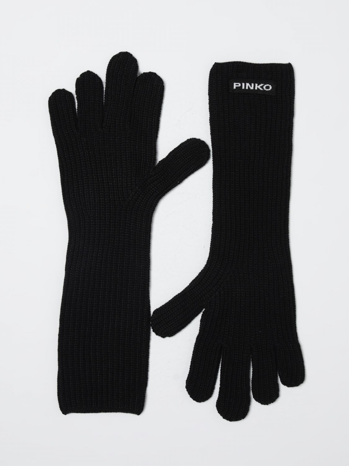 Pinko Gloves Woman Black