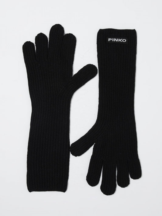 Pinko Gloves Woman Black