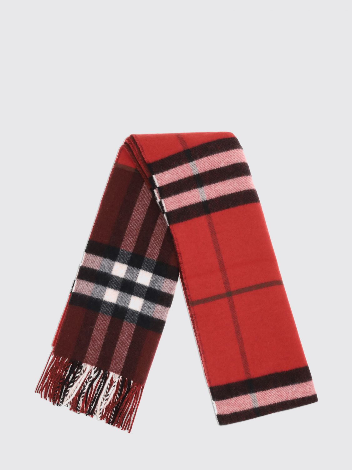 Burberry Scarf Men Red