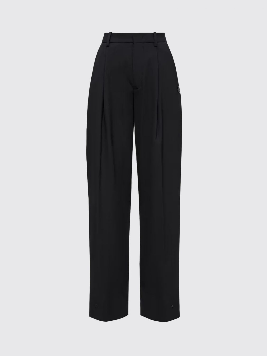 Moncler Pants Woman Black
