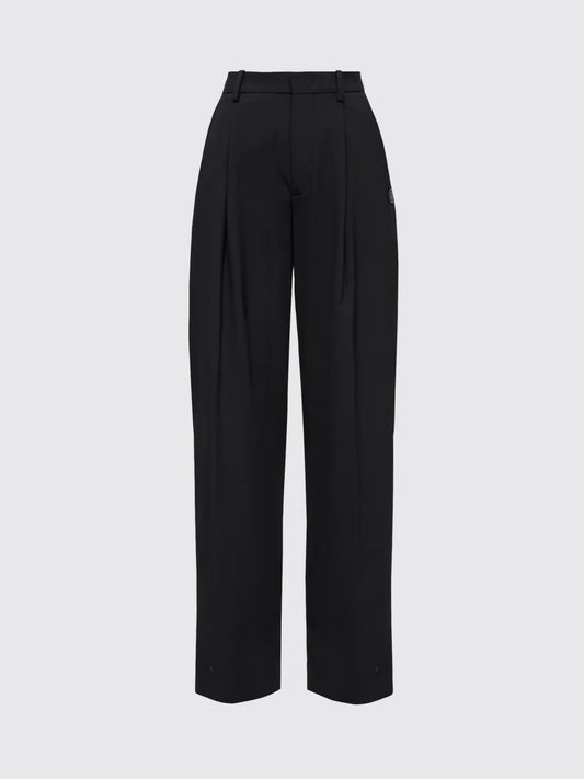 Moncler Pants Woman Black