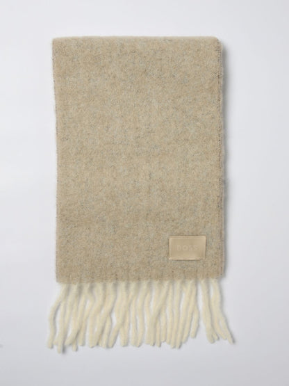 Boss Scarf Woman Beige