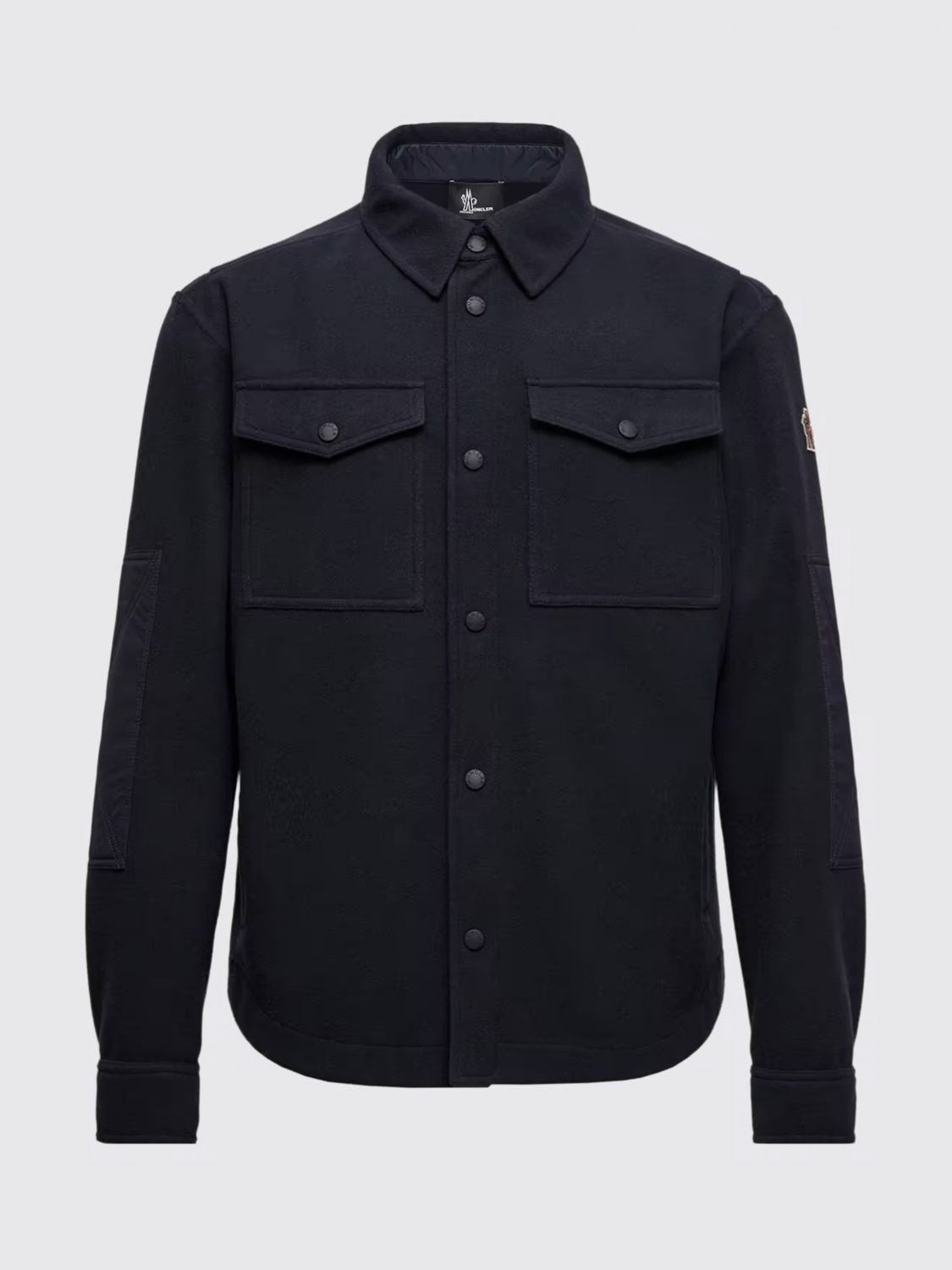 Moncler Shirt Men Blue