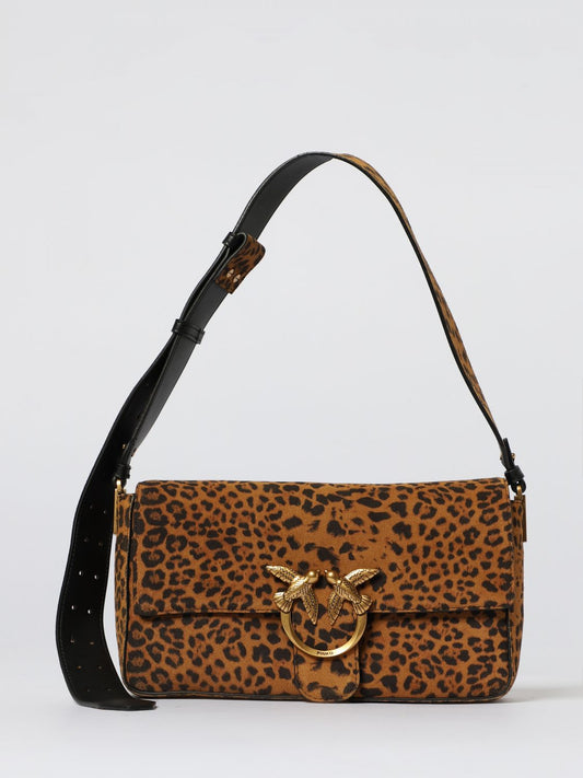 Pinko Shoulder Bag Woman Brown